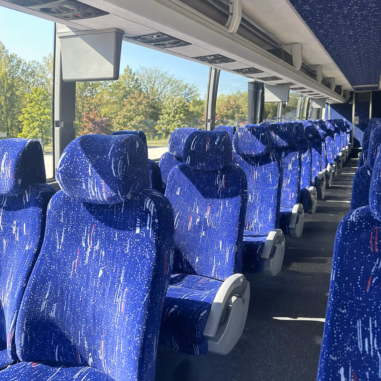 hesperia charter bus interior