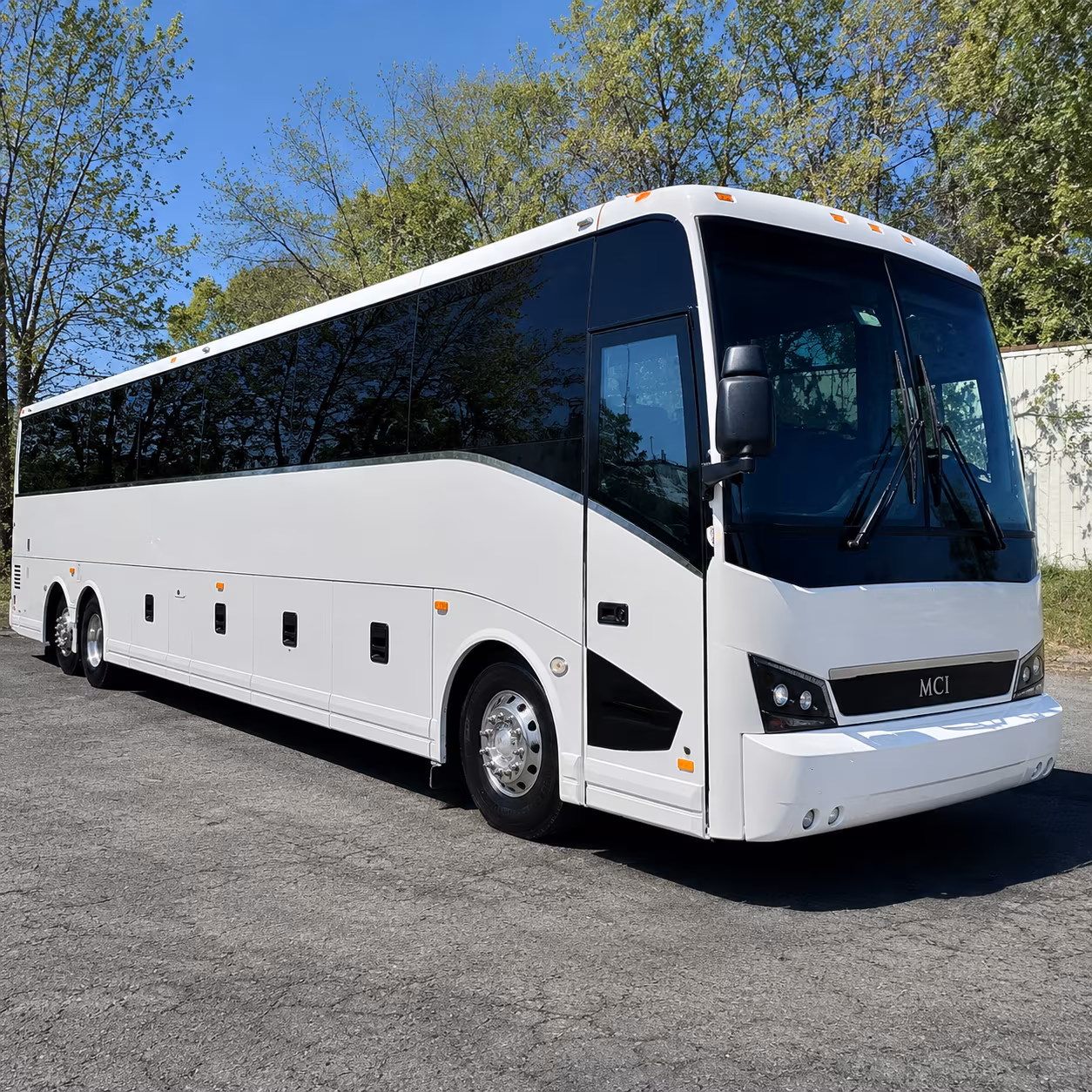 hesperia charter bus rental exterior