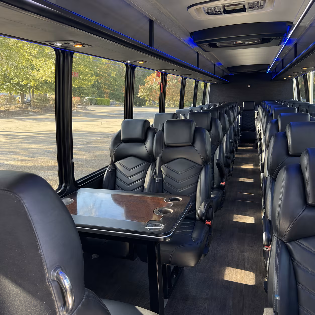 hesperia sporting event transportation onboard seating