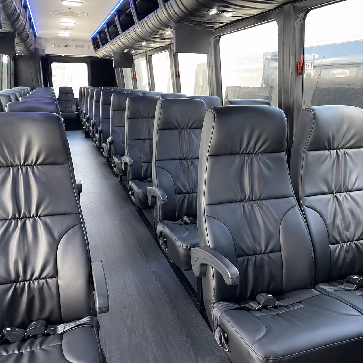 hesperia wedding transportation onboard seating